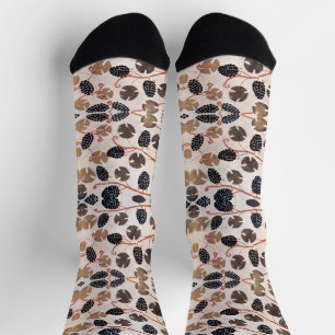 ANTIK ÄGYPTISCHE WEINBERGTRÄUBEN UND WEINREBEN SOCKEN