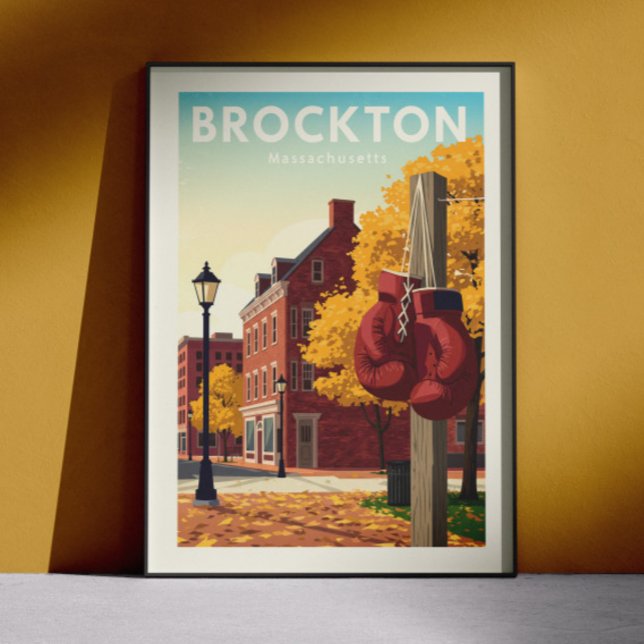 Antik Brockton Massachusetts Poster (Von Creator hochgeladen)