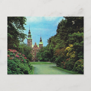 Antik Dänemark, Kopenhagen, Rosenburg Schloss Postkarte