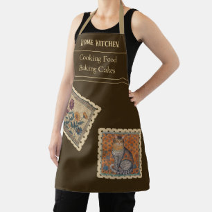 Antik Griechenland Stil Schürze mit Vintage Blumen