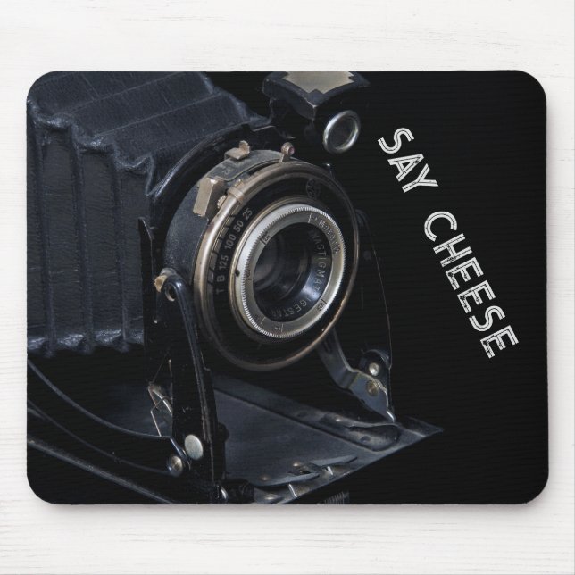 Antik-Kamera  Mousepad (Vorne)
