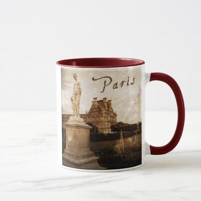 Antik Paris Tasse (Rechts)