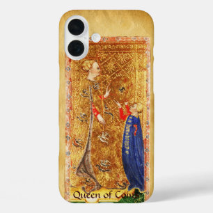 ANTIK RENAISSANCE TAROT, MÜNZENDAME iPhone 16 PLUS HÜLLE