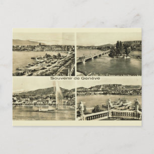 Antik Schweiz Genf 1912 Postkarte