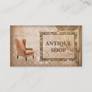 Antik-Shop Klassischer Rahmen Visitenkarte