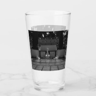 Antik USA Kalifornien San Simeon Neptunpool Glas