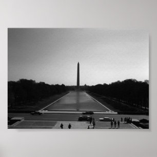 Antik USA Washington Monument Poster