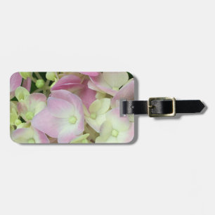 Antik Weiß und Dusty Pink Hydrangea Petals Gepäckanhänger