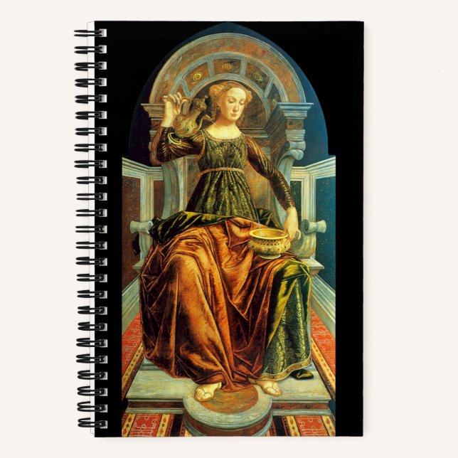 ANTIKABELTAROTE/TEMPERANZ UND FORTITUE NOTIZBUCH (Vorderseite)