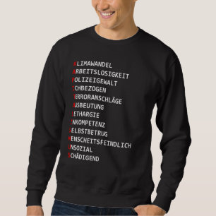 Antikapitalismus Sozialismus Marxismus Lenin Sweatshirt