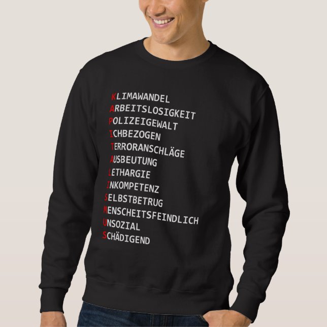 Antikapitalismus Sozialismus Marxismus Lenin Sweatshirt (Vorderseite)