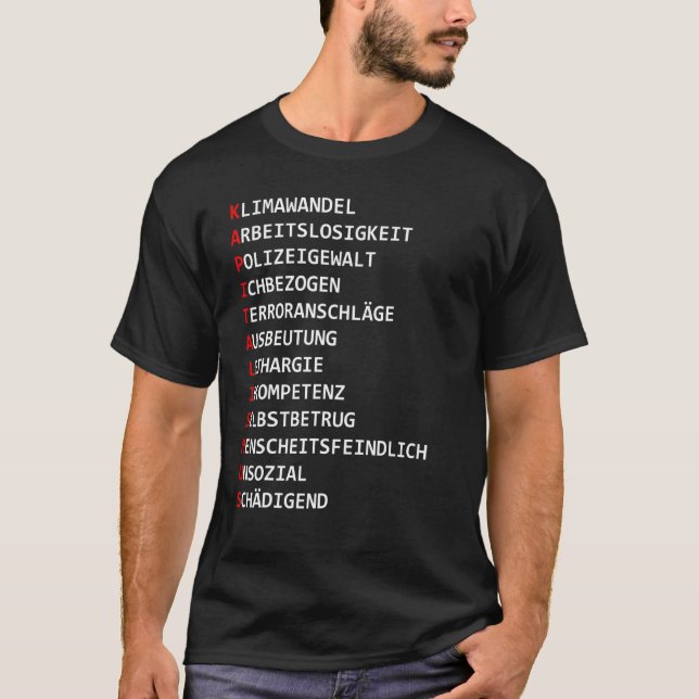 Antikapitalismus Sozialismus Marxismus Lenin T-Shirt (Vorderseite)