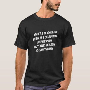 Antikapitalistischer Linkshänder, lustig, politisc T-Shirt