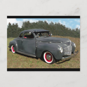 Antike 1939 Dodge Coupe Postkarte