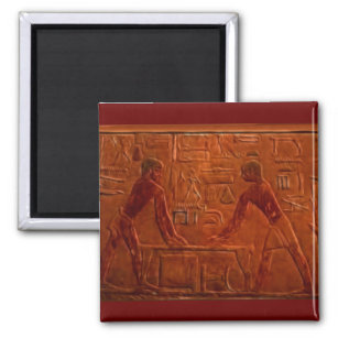 Antike ÄGYPTIANER Mauer Relief Art Magnet