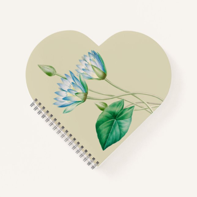 Antike ägyptische Lotusblume Notizbuch (Vorderseite)