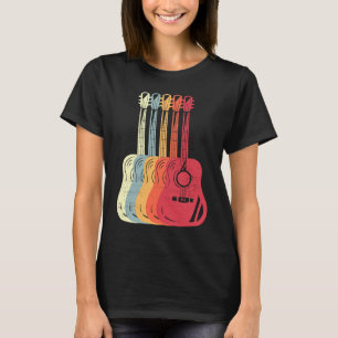 Antike Akustikgitarre Retro Klassische Gitarre T-Shirt