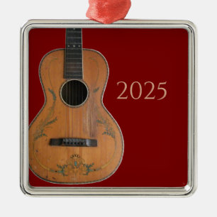 Antike akustische Gitarre Ornament