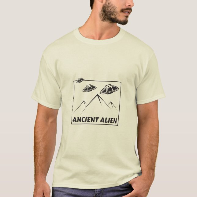 Antike Alien T-Shirt (Vorderseite)