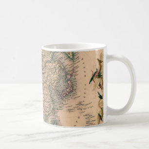 Antike Alte Karte Inspiriert (11) Kaffeetasse