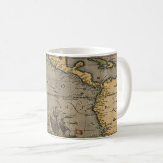 Antike Alte Karte Inspiriert (14) Gepäckanhänger Kaffeetasse