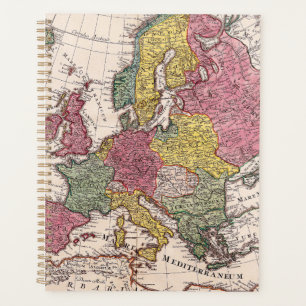 Antike Alte Karte Inspiriert (9) Planer
