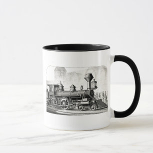 Antike amerikanische Lokomotive Dampfmaschine Tasse