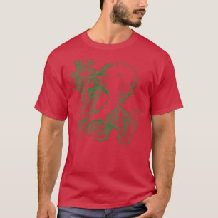 Antike Anatomie Mensch Pelvis T-Shirt
