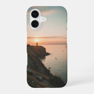 Antike Ansicht der Bucht bei Tagesanbruch iPhone 16 Hülle