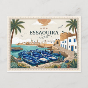 Antike Ansichtskarte Essaouira Marokko Reise Postkarte
