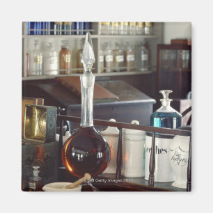 Antike Apothekenflaschen Magnet