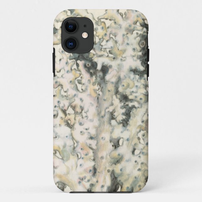 Antike Aquarell-Koralle Case-Mate iPhone Hülle (Rückseite)