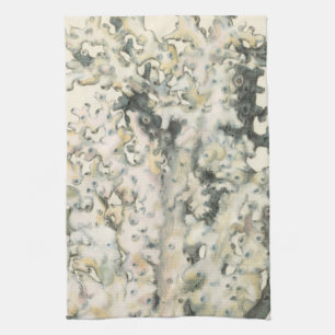 Antike Aquarell-Koralle Handtuch