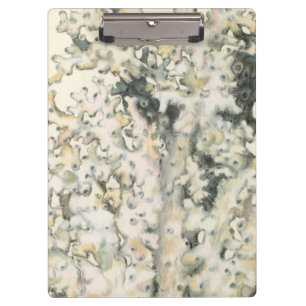 Antike Aquarell-Koralle Klemmbrett