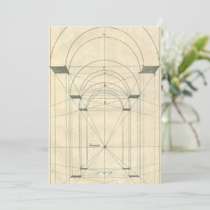 Antike Architektur, Renaissance-Bogen-Perspektive