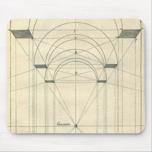 Antike Architektur, Renaissance-Bogen-Perspektive Mousepad