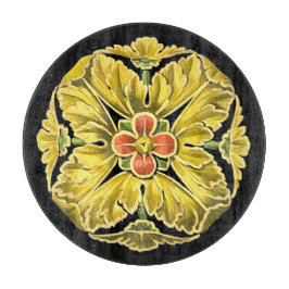 Antike Architektur Rosette Nr. 3 Schneidebrett