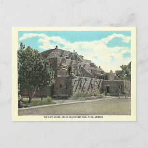 Antike Arizona Hopi House Postkarte