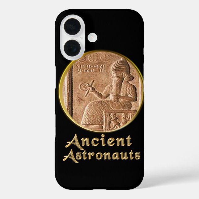 Antike Astronauten Case-Mate iPhone Hülle (Rückseite)