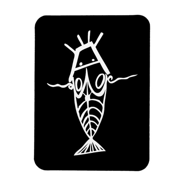 Antike Astronauten Magnet (Vertikal)