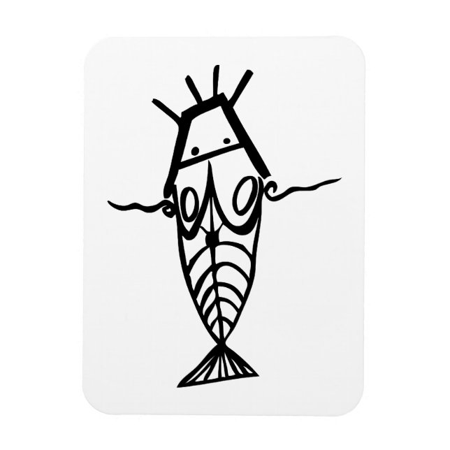 Antike Astronauten Magnet (Vertikal)