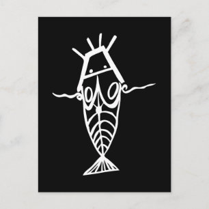 Antike Astronauten Postkarte