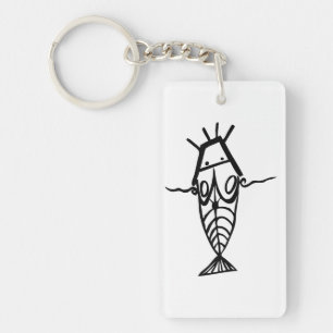 Antike Astronauten Schlüsselanhänger