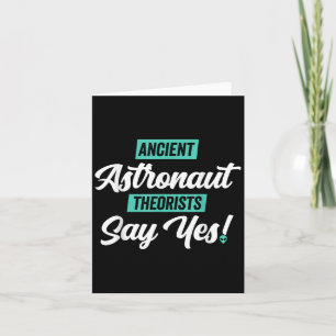 Antike Astronautentheoretiker sagen ja - Funny Ali Karte