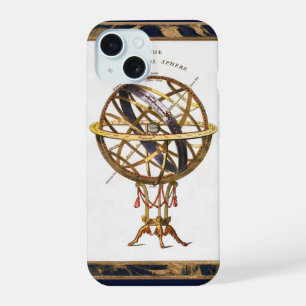 Antike Astronomie, künstliche oder Armillarsphäre iPhone 15 Hülle