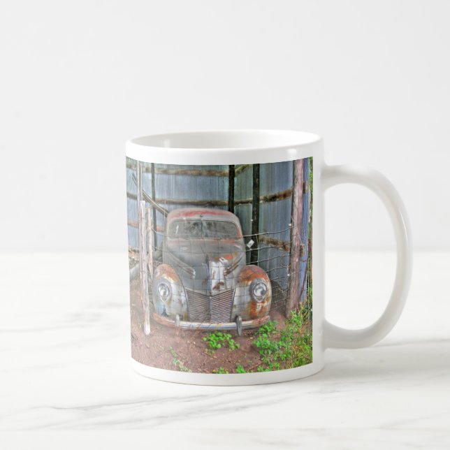 Antike Auto-Tasse Tasse (Rechts)