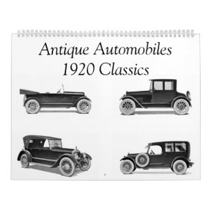 Antike Automobile 1920 Klassiker - Klassisches Aut Kalender