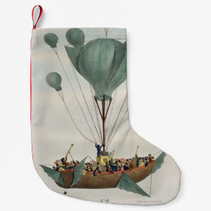 Antike Ballon-Luftschiff-Kunstwerke Kleiner Weihnachtsstrumpf