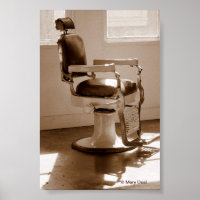 Antike Barberstube