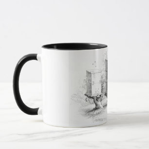 Antike Bienenkästen Honig Tasse